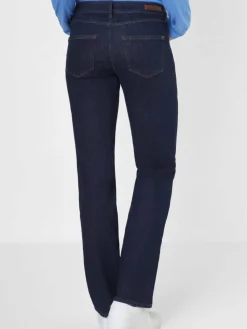 Paddock`s Jeans*Damen 5-Pocket Jeans - LARA Straight Fit rinsed uni