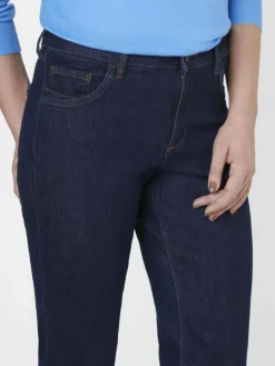 Paddock`s Jeans*Damen 5-Pocket Jeans - LARA Straight Fit rinsed uni