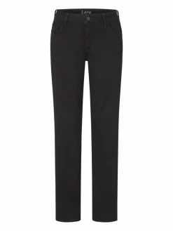 Paddock`s Jeans*Damen 5-Pocket Jeans - LARA Straight Fit schwarz uni