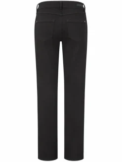Paddock`s Jeans*Damen 5-Pocket Jeans - LARA Straight Fit schwarz uni