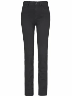 Paddock`s Jeans*Damen 5-Pocket Jeans - PAT Slim Fit schwarz uni
