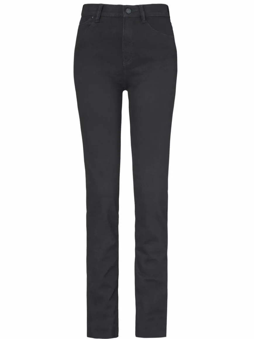 Paddock`s Jeans*Damen 5-Pocket Jeans - PAT Slim Fit schwarz uni