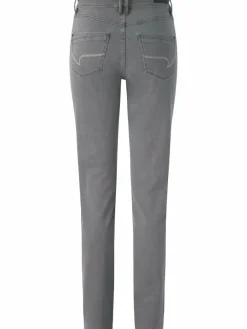Paddock`s Jeans*Damen 5-Pocket Jeans - PAT Slim Fit grau uni