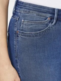 Paddock`s Jeans*Damen 5-Pocket Jeans - PAT Slim Fit medium stone uni