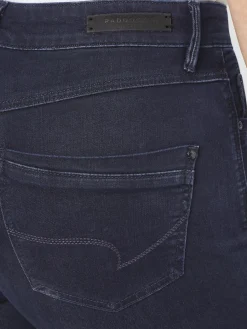 Paddock`s Jeans*Damen 5-Pocket Jeans - PAT Slim Fit blau uni