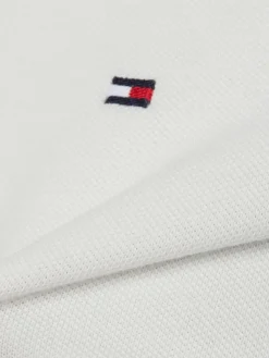 Tommy Hilfiger Shirts & Tops*Damen Polohemd ecru uni