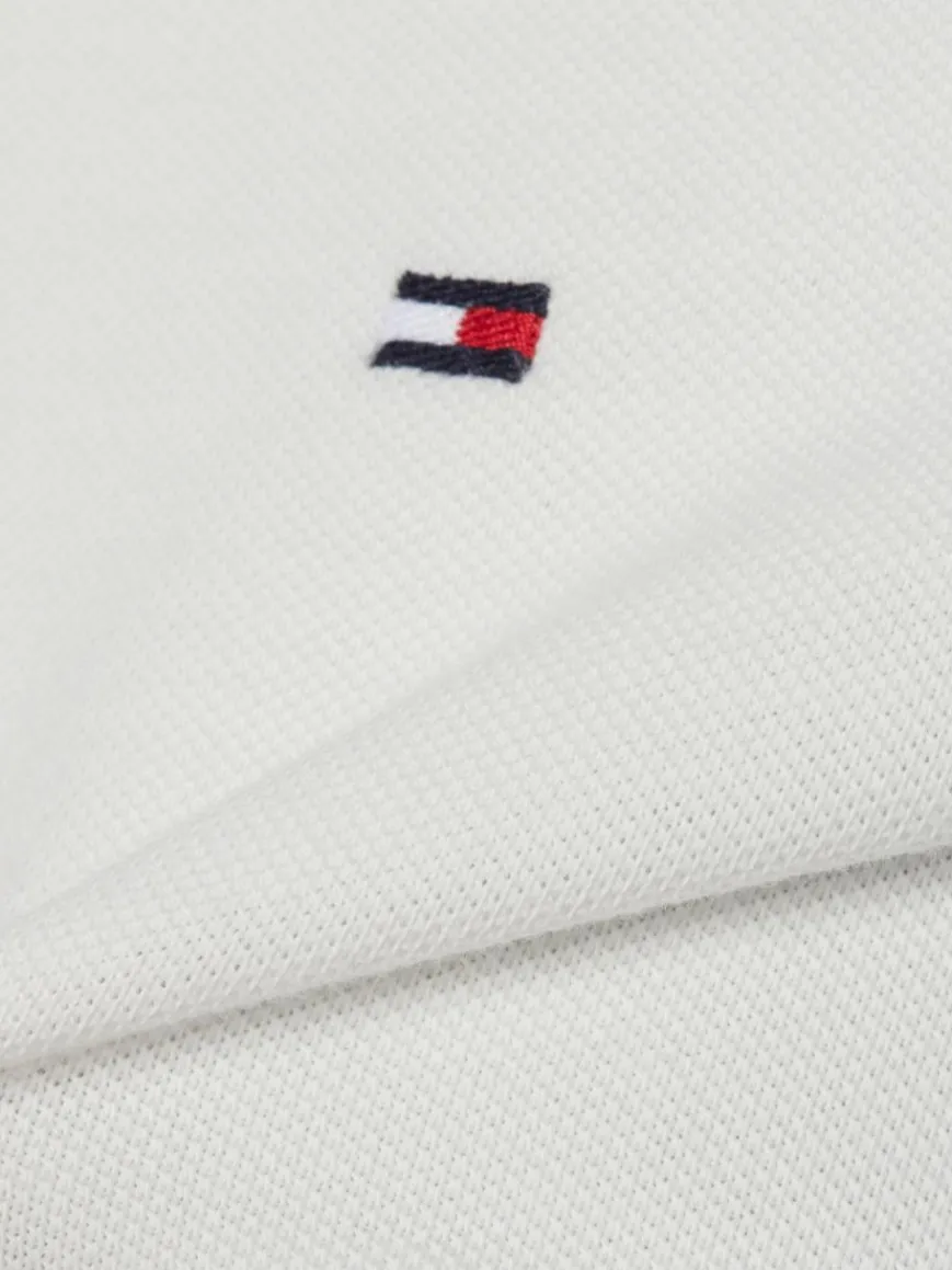 Tommy Hilfiger Shirts & Tops*Damen Polohemd ecru uni