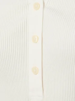 Marc O'Polo Shirts & Tops*Damen Poloshirt ecru uni