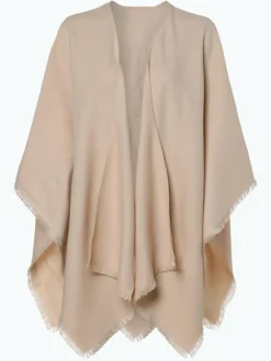 Fraas Pullover & Strickjacken*Damen Poncho ecru uni