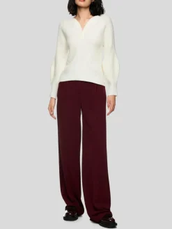 Marc Cain Pullover & Strickjacken*Damen Pullover weiß uni