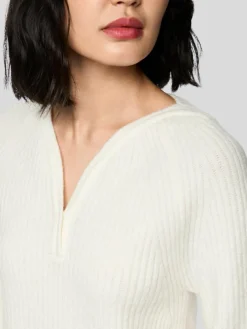 Marc Cain Pullover & Strickjacken*Damen Pullover weiß uni