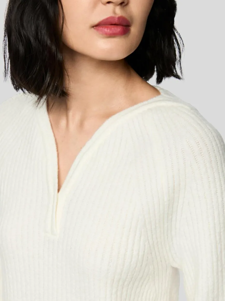 Marc Cain Pullover & Strickjacken*Damen Pullover weiß uni