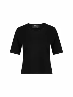 Marc Cain Sweatshirts & Sweatjacken*Damen Pullover schwarz uni