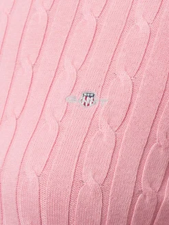 Gant Pullover & Strickjacken*Damen Pullover rosa uni