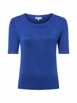 Marie Lund Pullover & Strickjacken*Damen Pullover blau uni