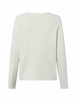 Franco Callegari Pullover & Strickjacken*Damen Pullover hellgrau meliert