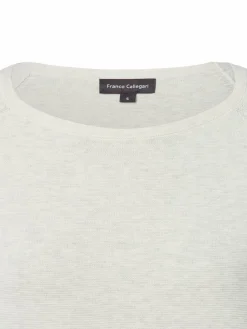 Franco Callegari Pullover & Strickjacken*Damen Pullover hellgrau meliert