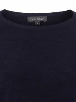 Franco Callegari Pullover & Strickjacken*Damen Pullover marine uni