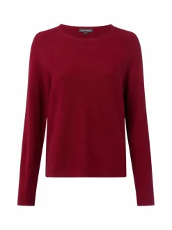 Franco Callegari Pullover & Strickjacken*Damen Pullover bordeaux uni