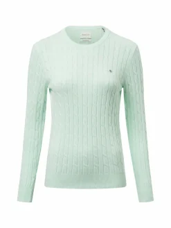 Gant Pullover & Strickjacken*Damen Pullover mint uni