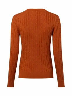 Gant Pullover & Strickjacken*Damen Pullover cognac uni