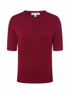 Marie Lund Pullover & Strickjacken*Damen Pullover bordeaux uni