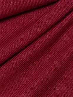 Marie Lund Pullover & Strickjacken*Damen Pullover bordeaux uni