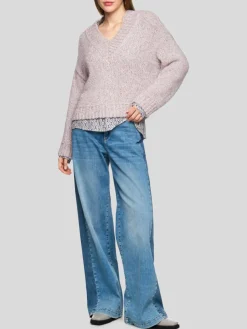 Marc Cain Pullover & Strickjacken*Damen Pullover rosa uni