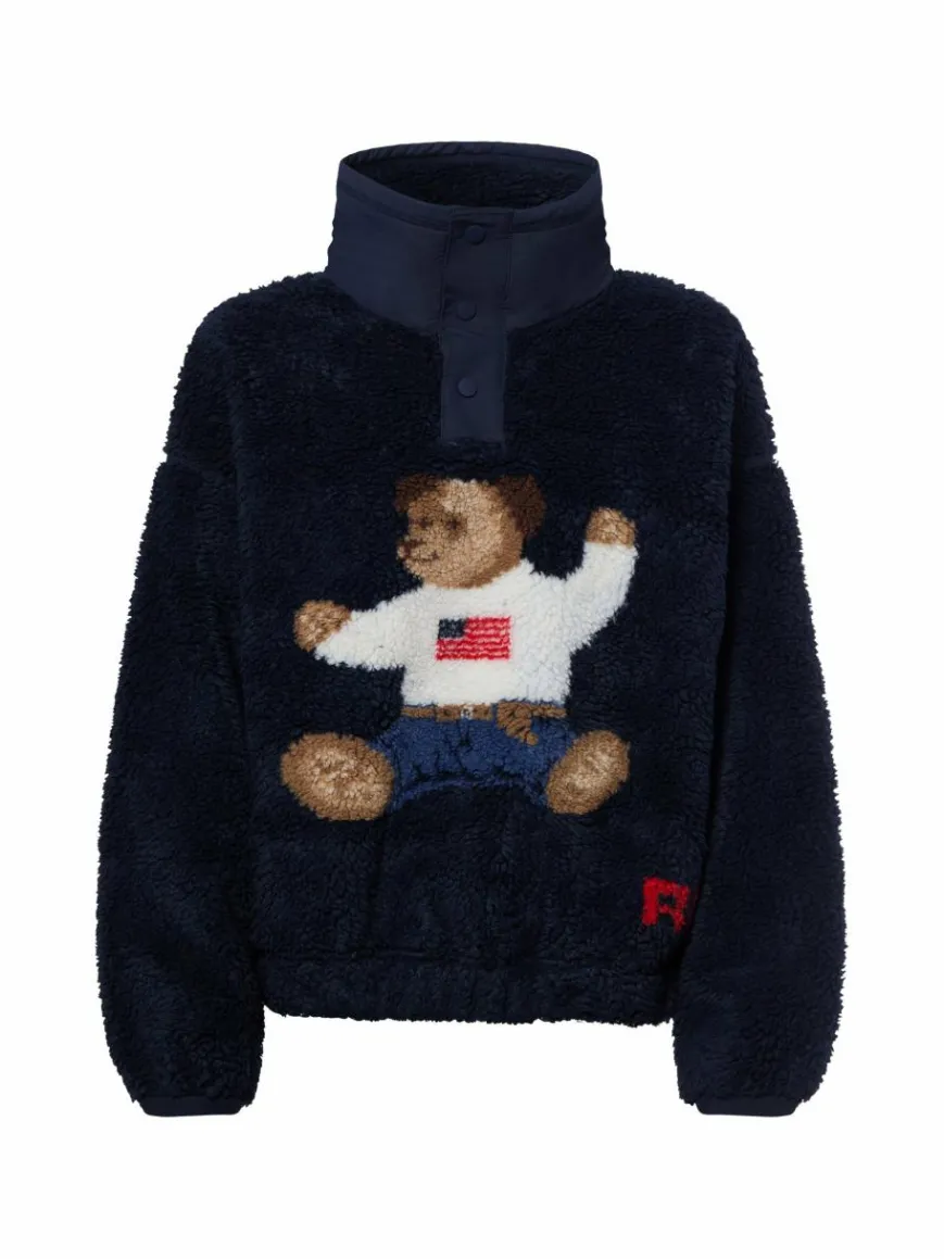 Polo Ralph Lauren Pullover & Strickjacken*Damen Pullover marine braun gemustert