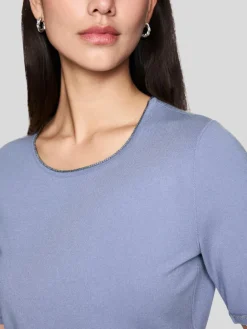 Marc Cain Sweatshirts & Sweatjacken*Damen Pullover lila uni