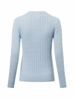 Gant Pullover & Strickjacken*Damen Pullover hellblau uni