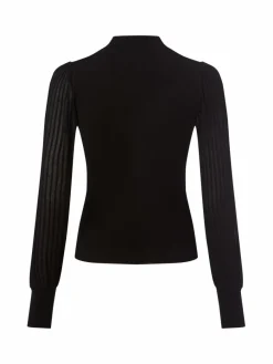 zero Pullover & Strickjacken*Damen Pullover schwarz uni