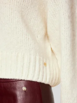 Marc Cain Pullover & Strickjacken*Damen Pullover weiß uni