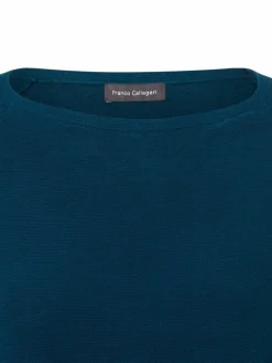 Franco Callegari Pullover & Strickjacken*Damen Pullover petrol uni