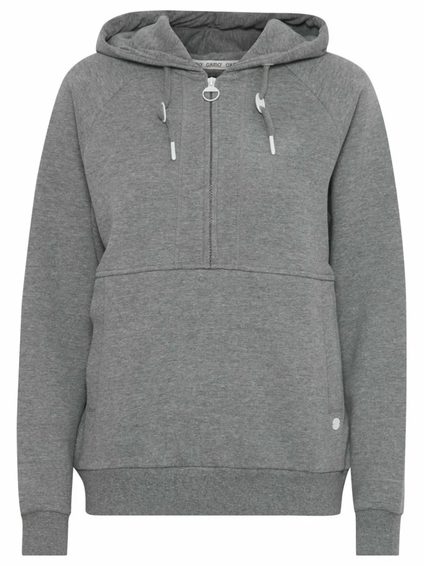 OXMO Sweatshirts & Sweatjacken*Damen Pullover - OXANDREA grau uni