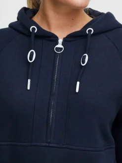 OXMO Sweatshirts & Sweatjacken*Damen Pullover - OXANDREA blau uni