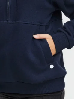 OXMO Sweatshirts & Sweatjacken*Damen Pullover - OXANDREA blau uni