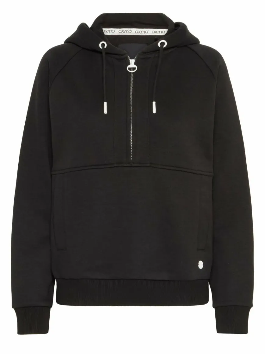 OXMO Sweatshirts & Sweatjacken*Damen Pullover - OXANDREA schwarz uni