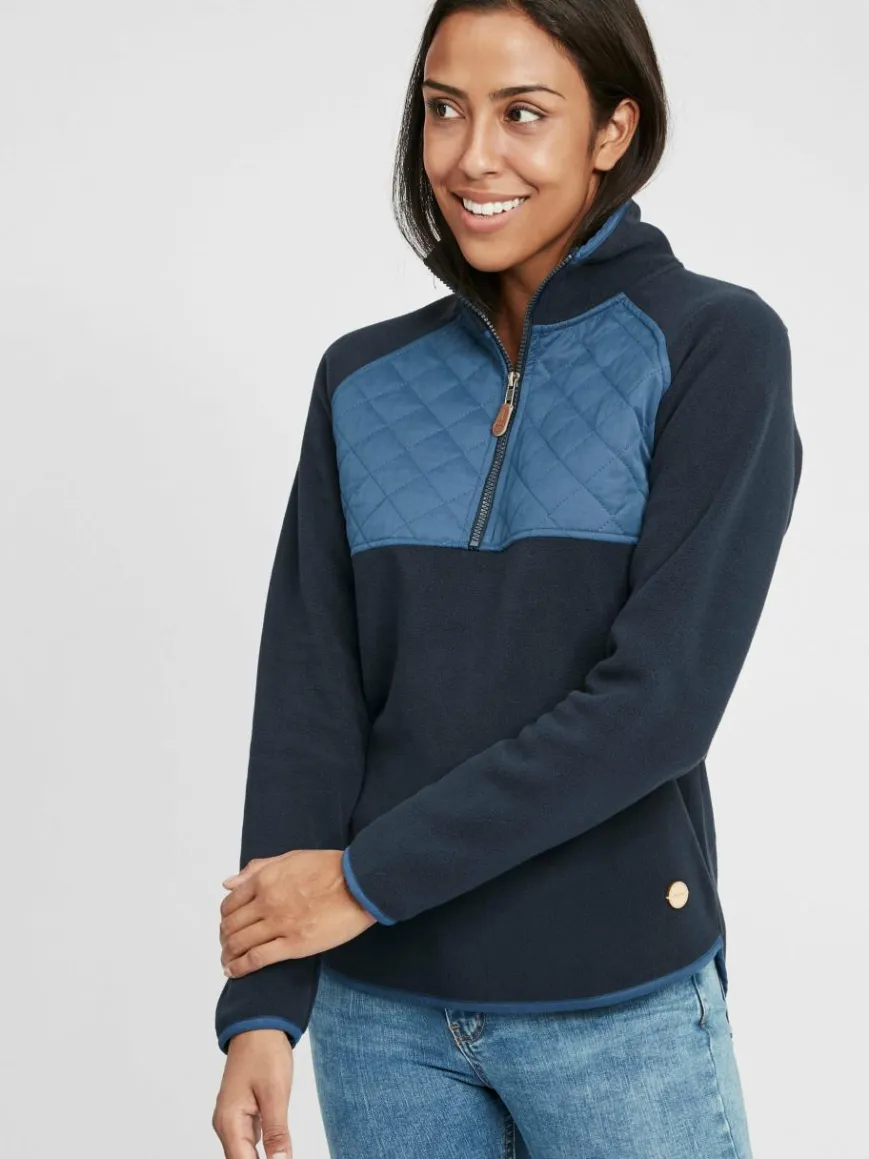 OXMO Sweatshirts & Sweatjacken*Damen Pullover - OXMalita blau uni