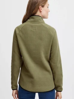 OXMO Sweatshirts & Sweatjacken*Damen Pullover - OXMalita oliv uni