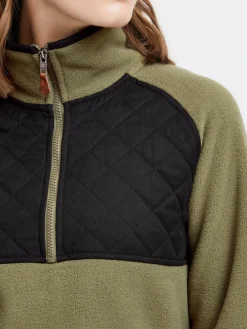 OXMO Sweatshirts & Sweatjacken*Damen Pullover - OXMalita oliv uni