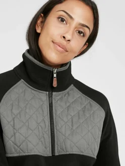 OXMO Sweatshirts & Sweatjacken*Damen Pullover - OXMalita schwarz uni