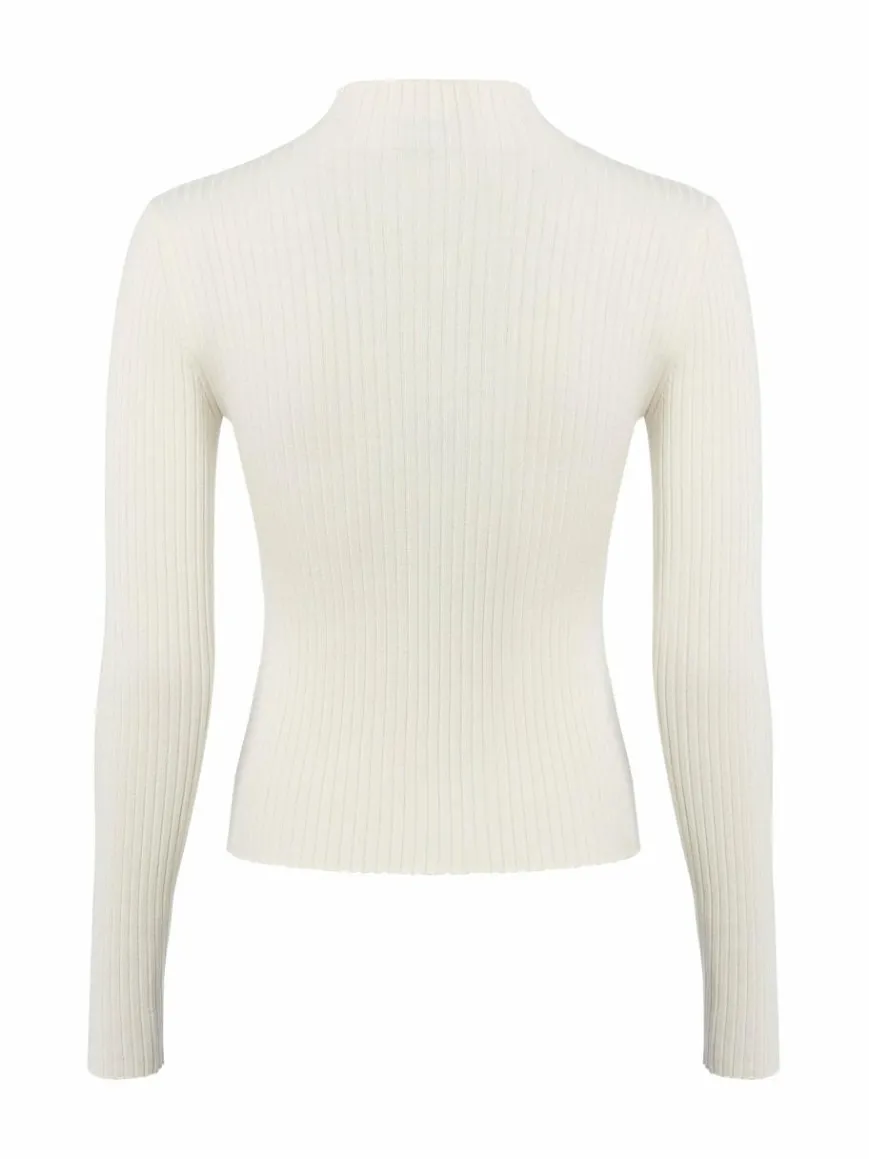HUGO BLUE Pullover & Strickjacken*Damen Pullover - Sarmie ecru uni