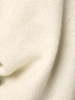 MOS MOSH Pullover & Strickjacken*Damen Pullover mit Alpaka-Anteil - MMThora weiß uni