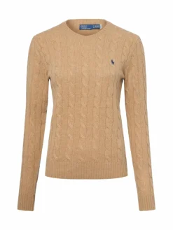 Polo Ralph Lauren Pullover & Strickjacken*Damen Pullover mit Cashmere-Anteil beige uni