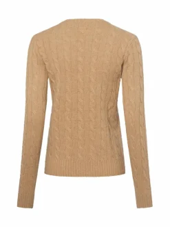 Polo Ralph Lauren Pullover & Strickjacken*Damen Pullover mit Cashmere-Anteil beige uni