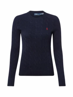 Polo Ralph Lauren Pullover & Strickjacken*Damen Pullover mit Cashmere-Anteil hellblau uni