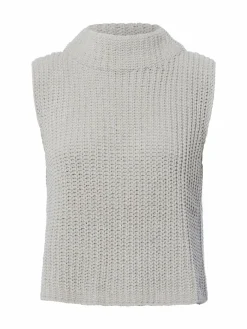 Monari Pullover & Strickjacken*Damen Pullunder kitt uni