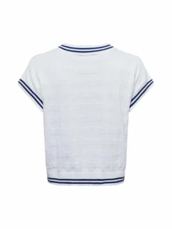 Joop Jeans Pullover & Strickjacken*Damen Pullunder - Kadia weiß uni