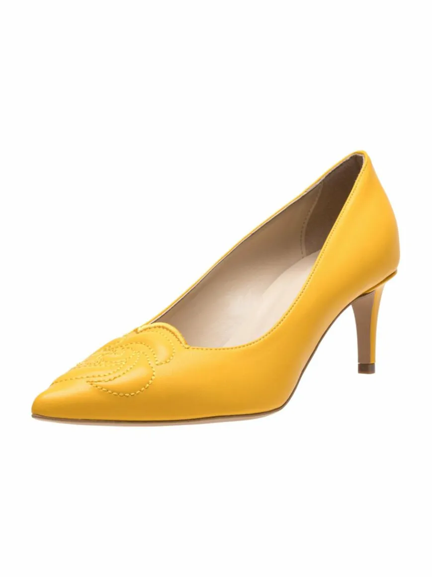 Viktoria Moser Pumps*Damen Pump gelb uni
